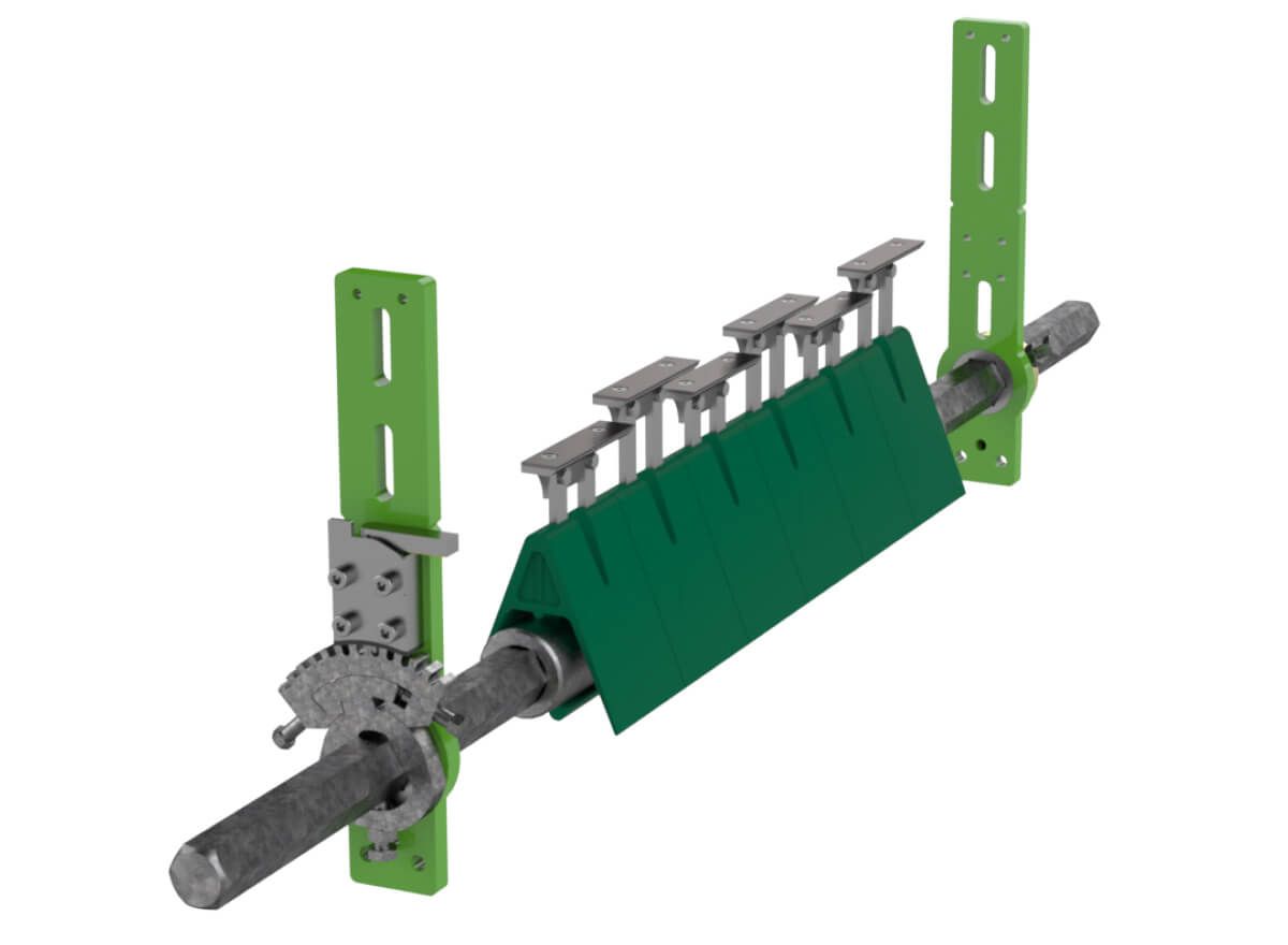 Abstreifer Primrabstreifer Serie800 Rastermodul Spannvorrichtung A8fb6e34